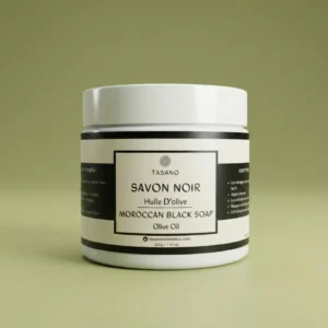 Olive Oil Moroccan Black Soap - TASANO