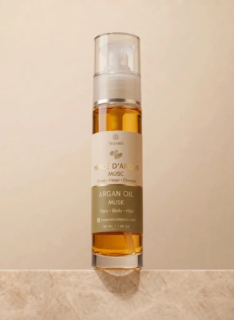 TASANO Musk Argan Oil for hair care and skincare
