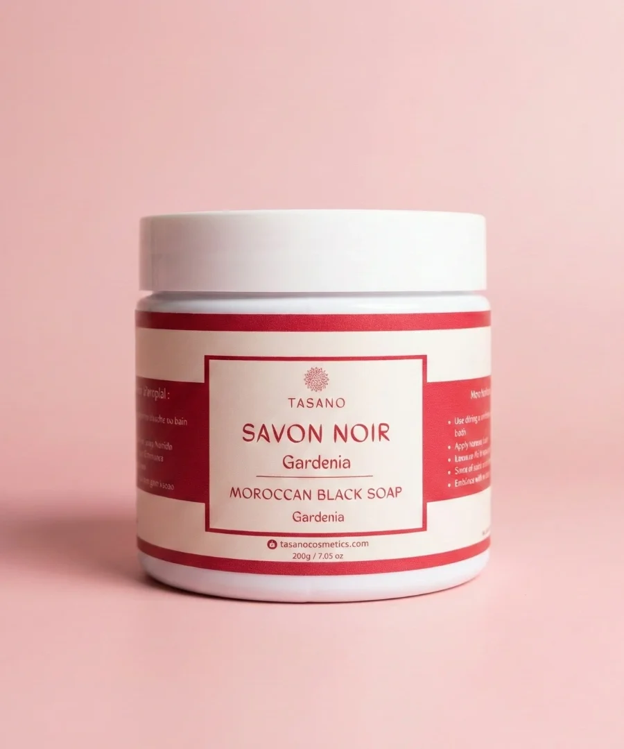 Gardenia Moroccan Black Soap - TASANO