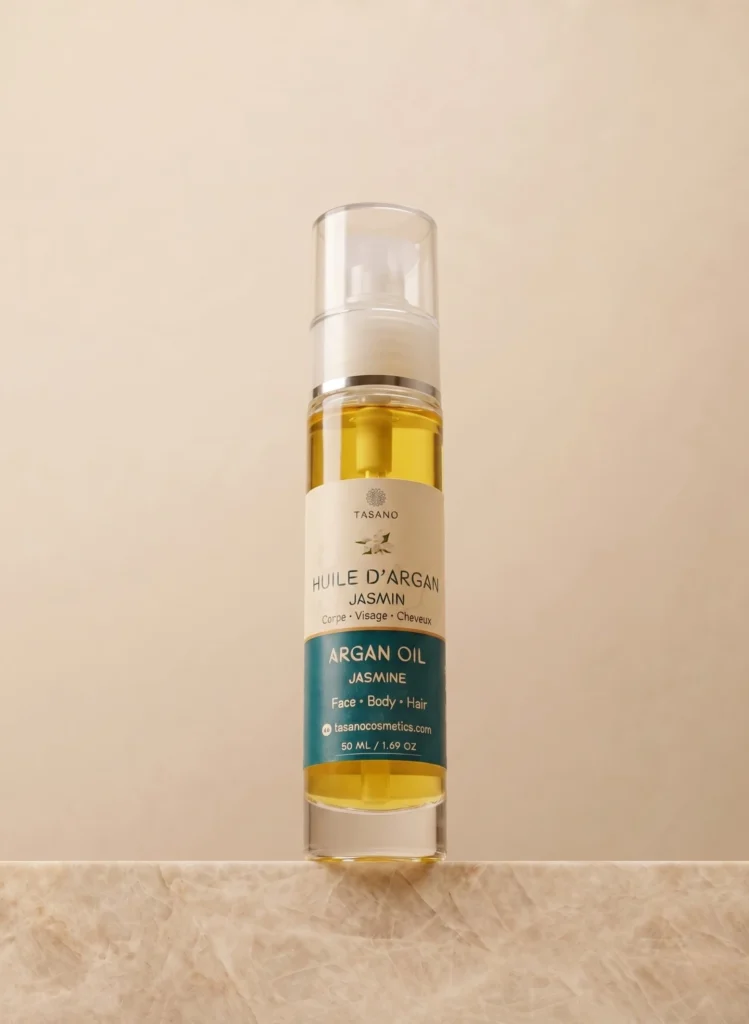 TASANO Jasmine Argan Oil for hair care body care and skincare