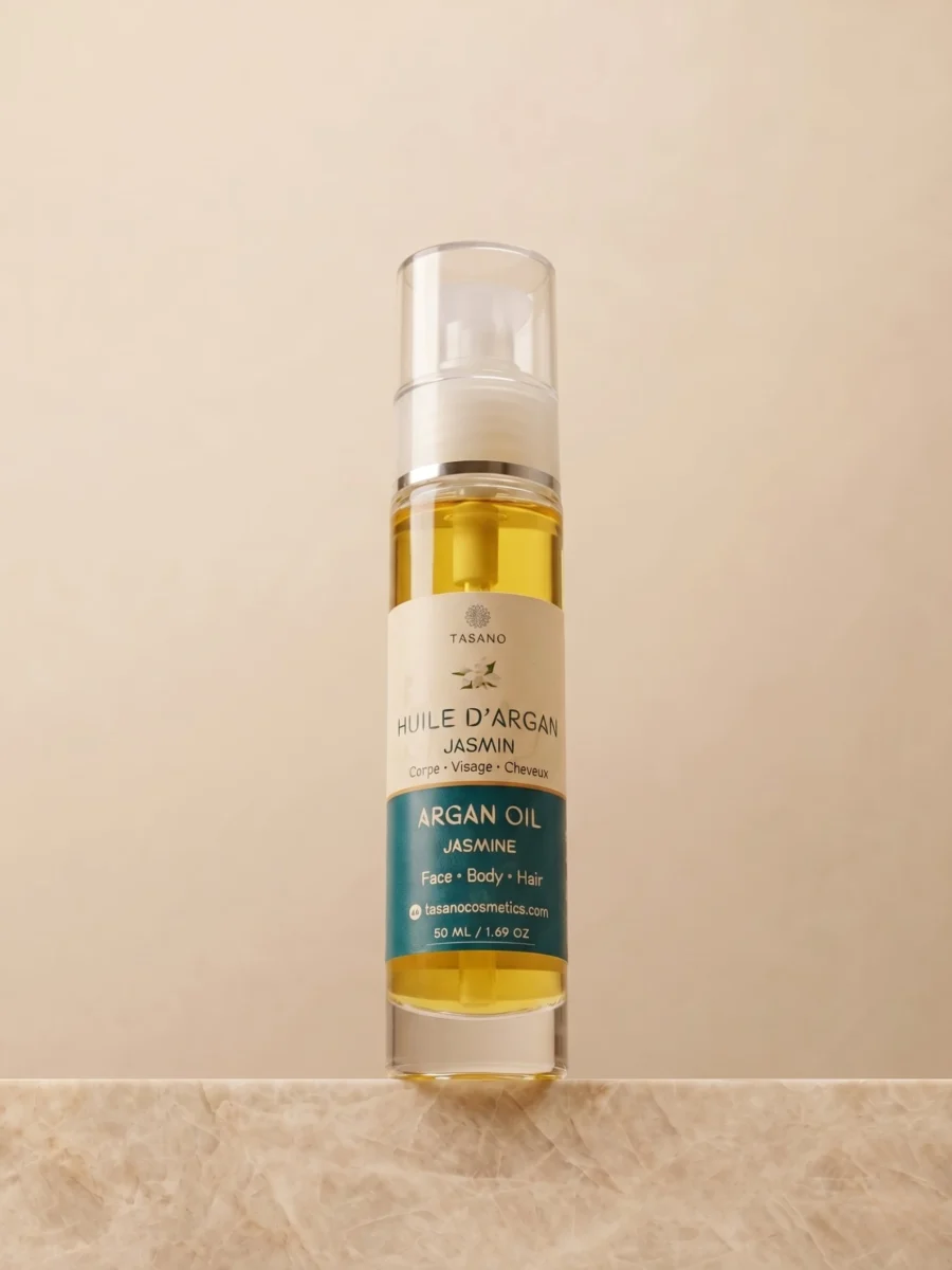 TASANO Jasmine Argan Oil for hair care body care and skincare