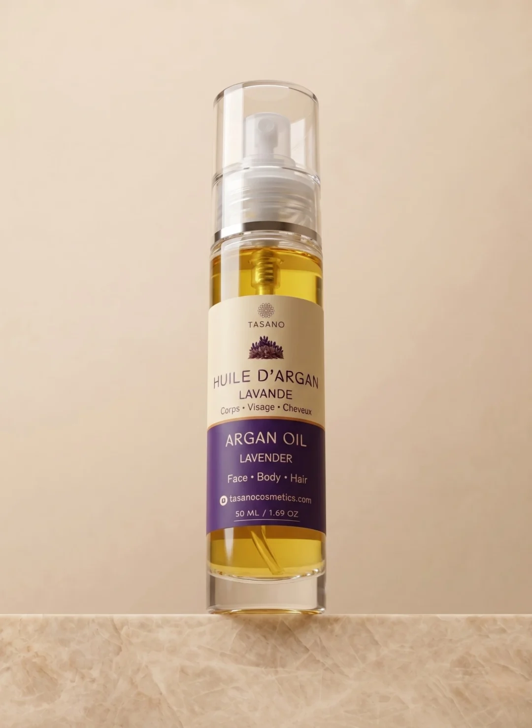 TASANO Lavender Argan Oil for hair care body care and skincare TASANO Lavender Argan Oil for hair care body care and skincare