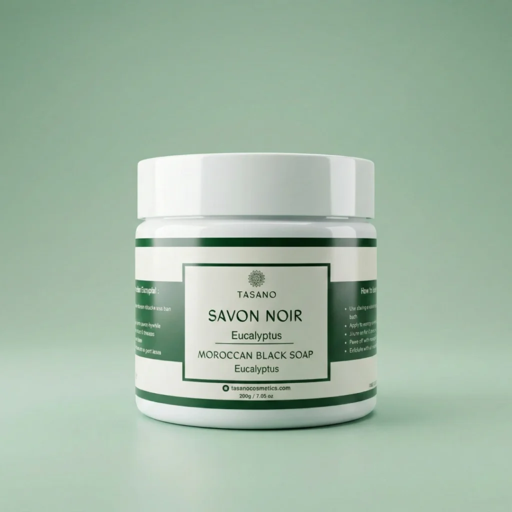 Eucalyptus Moroccan Black Soap - TASANO