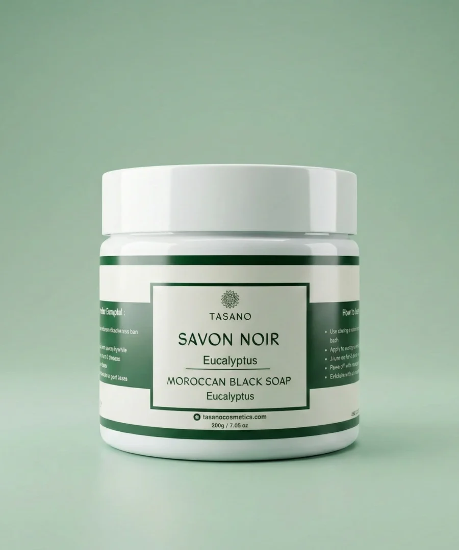 Eucalyptus Moroccan Black Soap - TASANO