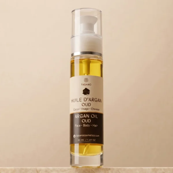 TASANO Oud Argan Oil for hair care body care and skincare