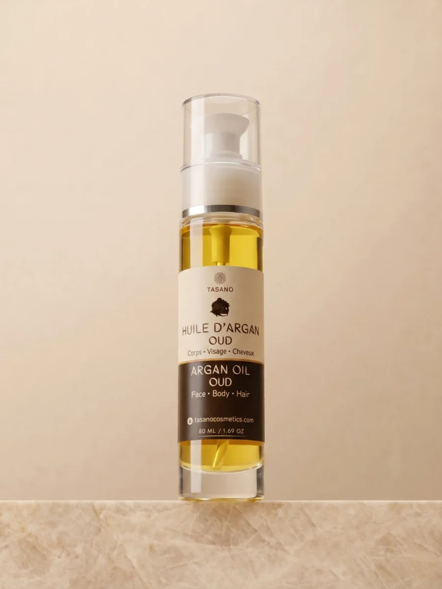 TASANO Oud Argan Oil for hair care body care and skincare