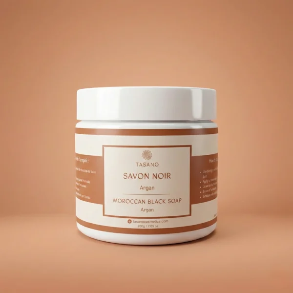 Argan Moroccan Black Soap - TASANO