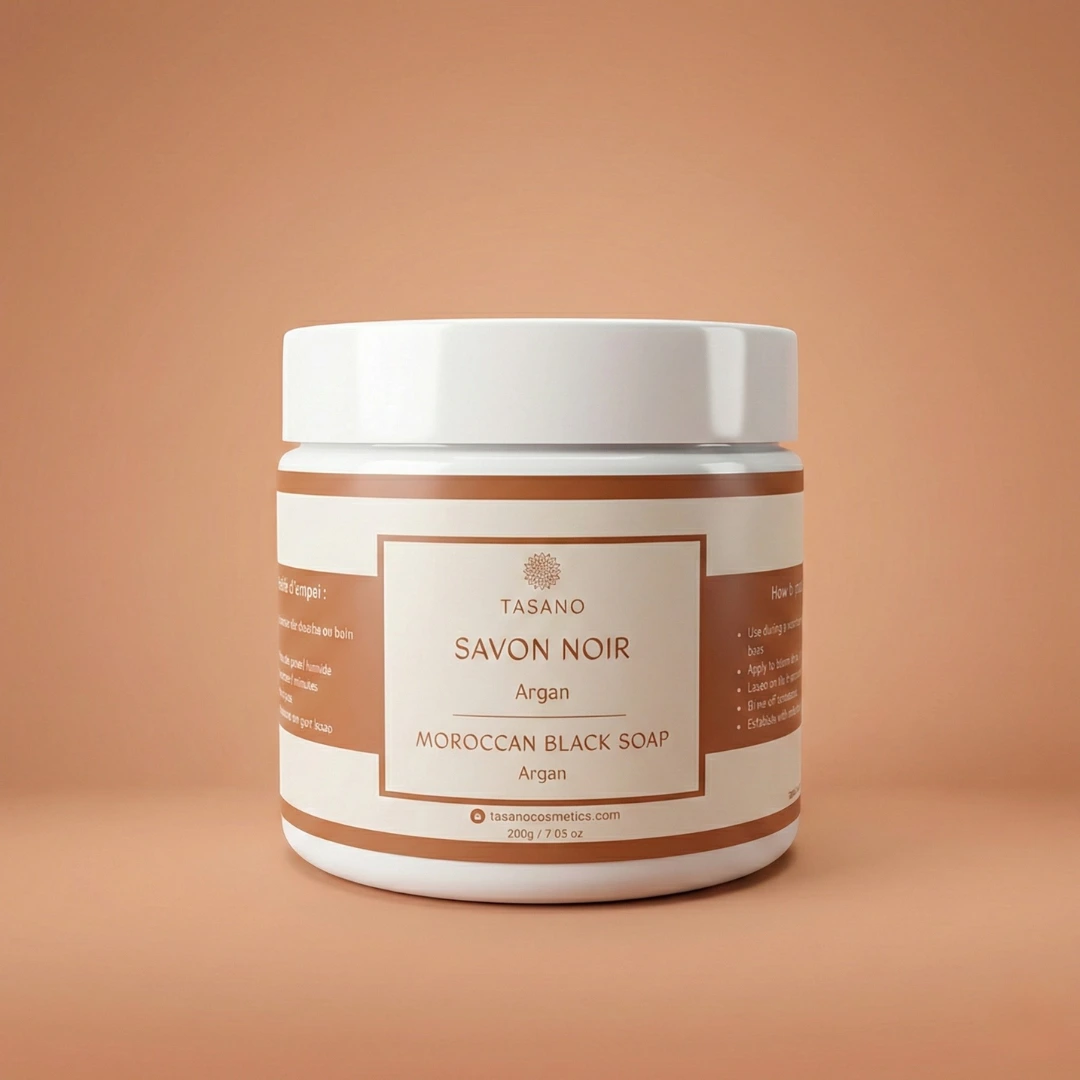 Argan Moroccan Black Soap - TASANO
