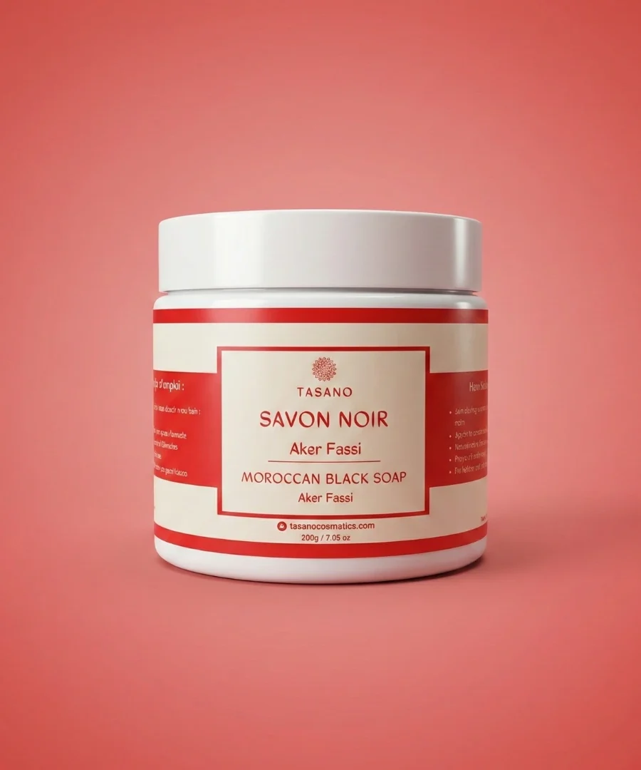 Aker Fassi Moroccan Black Soap - TASANO