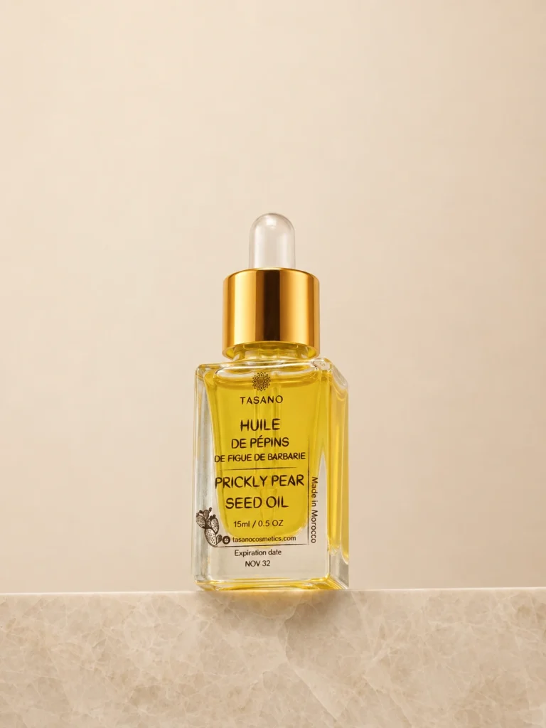 TASANO prickly pear seed oil 15ml pure Moroccan face oil