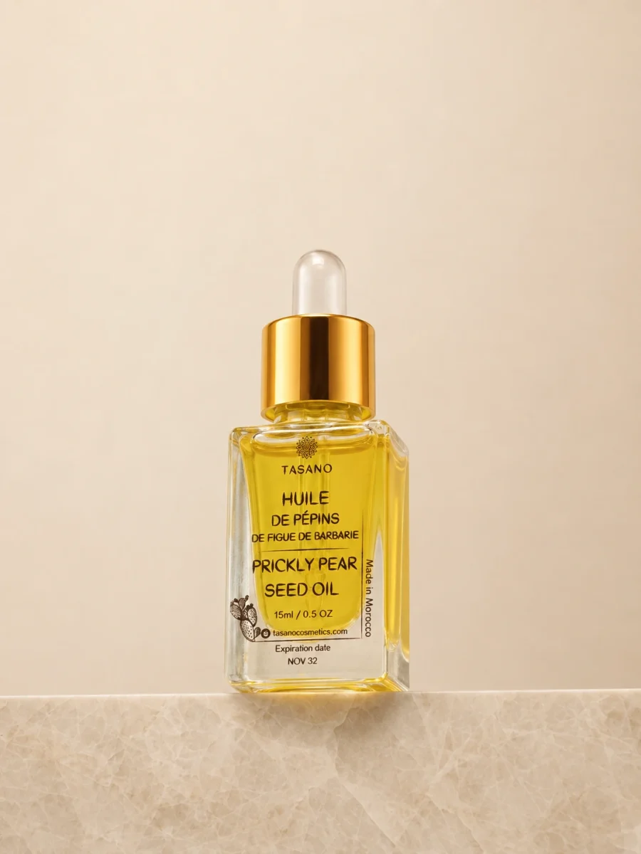 TASANO prickly pear seed oil 15ml pure Moroccan face oil