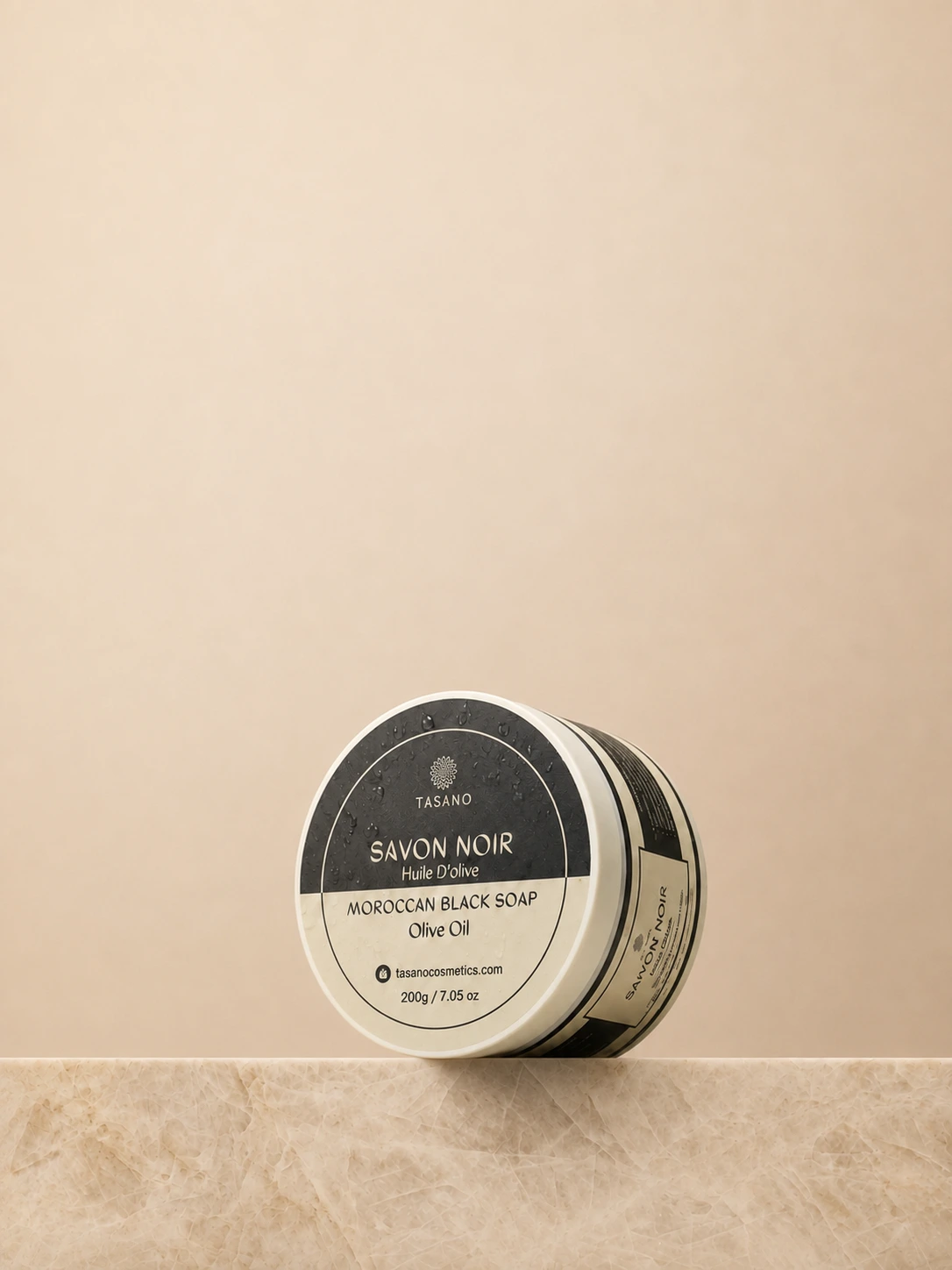 TASANO Moroccan Black Soap authentic Beldi soap with olive oil