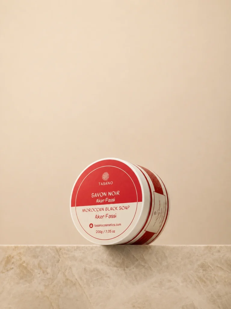 Aker Fassi Moroccan Soap 200g – Moroccan Black Soap for body cleansing exfoliation and smooth skin