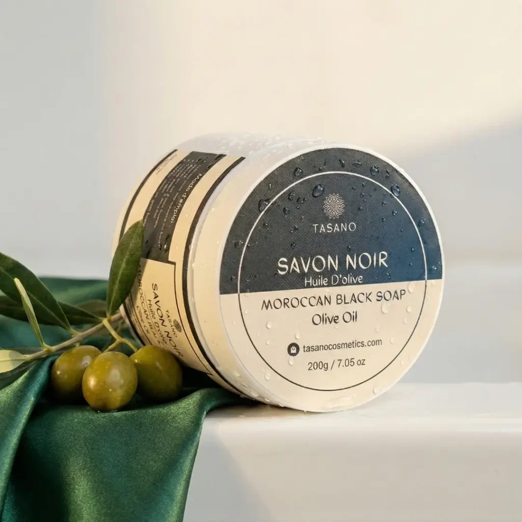 Olive Oil Moroccan Black Soap - TASANO