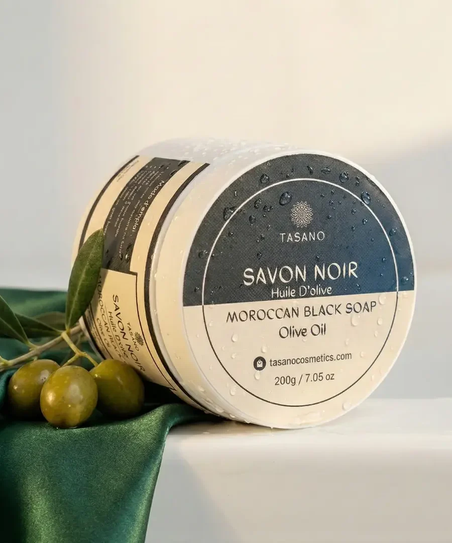 Olive Oil Moroccan Black Soap - TASANO