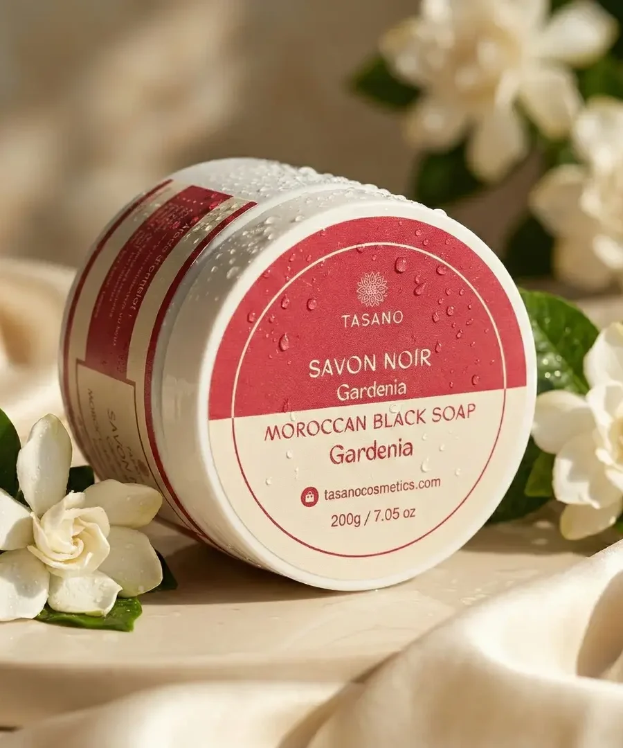 Gardenia Moroccan Black Soap - TASANO