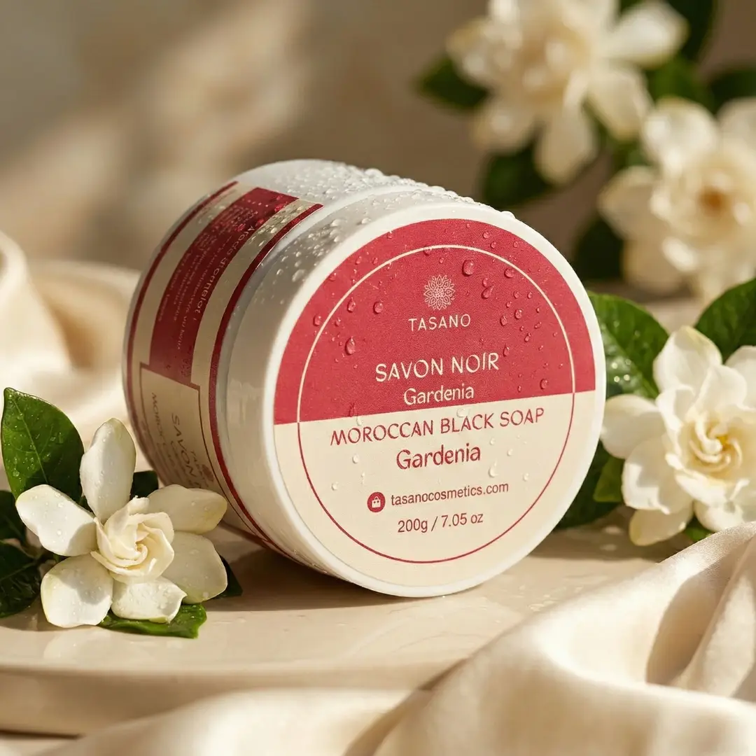 Gardenia Moroccan Black Soap - TASANO