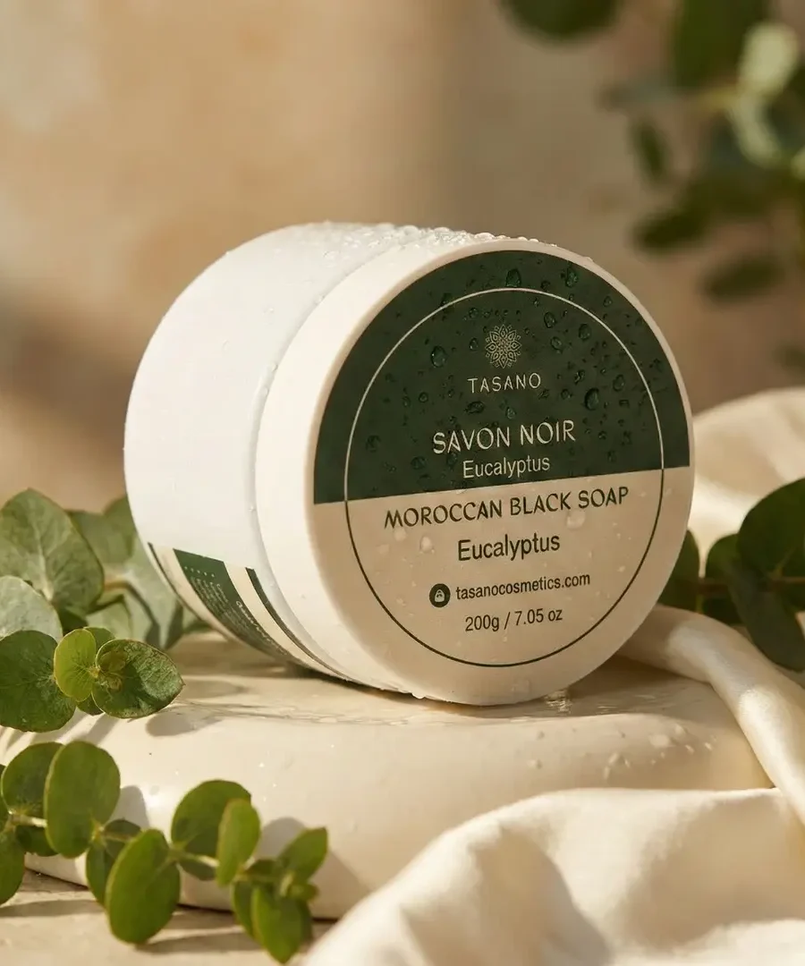 Eucalyptus Moroccan Black Soap - TASANO
