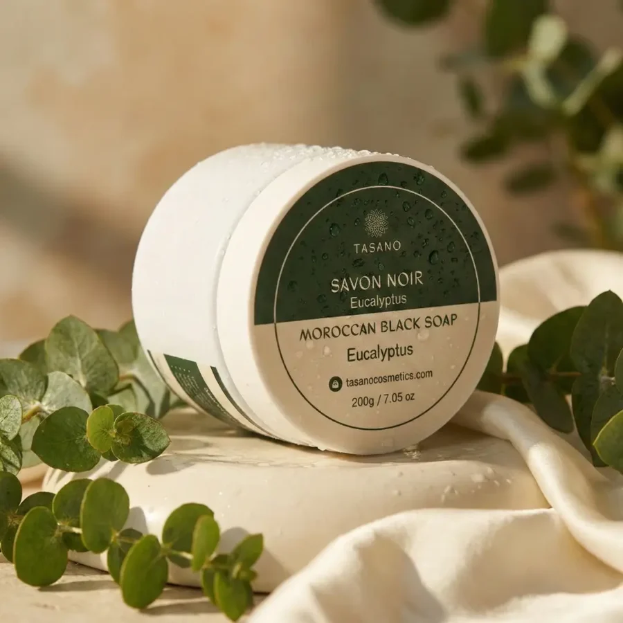 Eucalyptus Moroccan Black Soap - TASANO