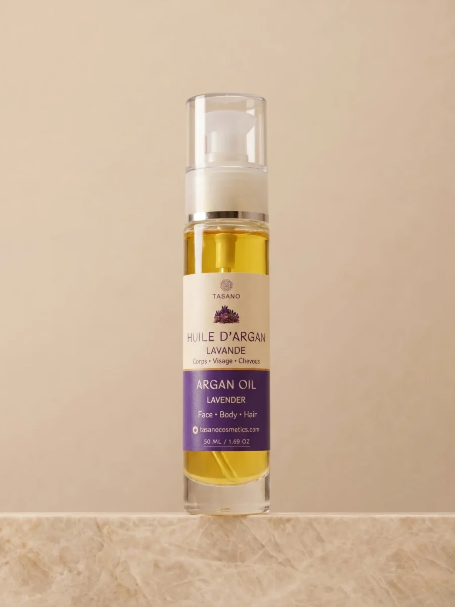TASANO Lavender Argan Oil for hair care body care and skincare