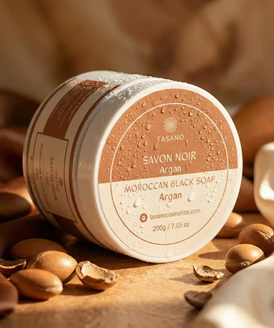 Argan Moroccan Black Soap - TASANO