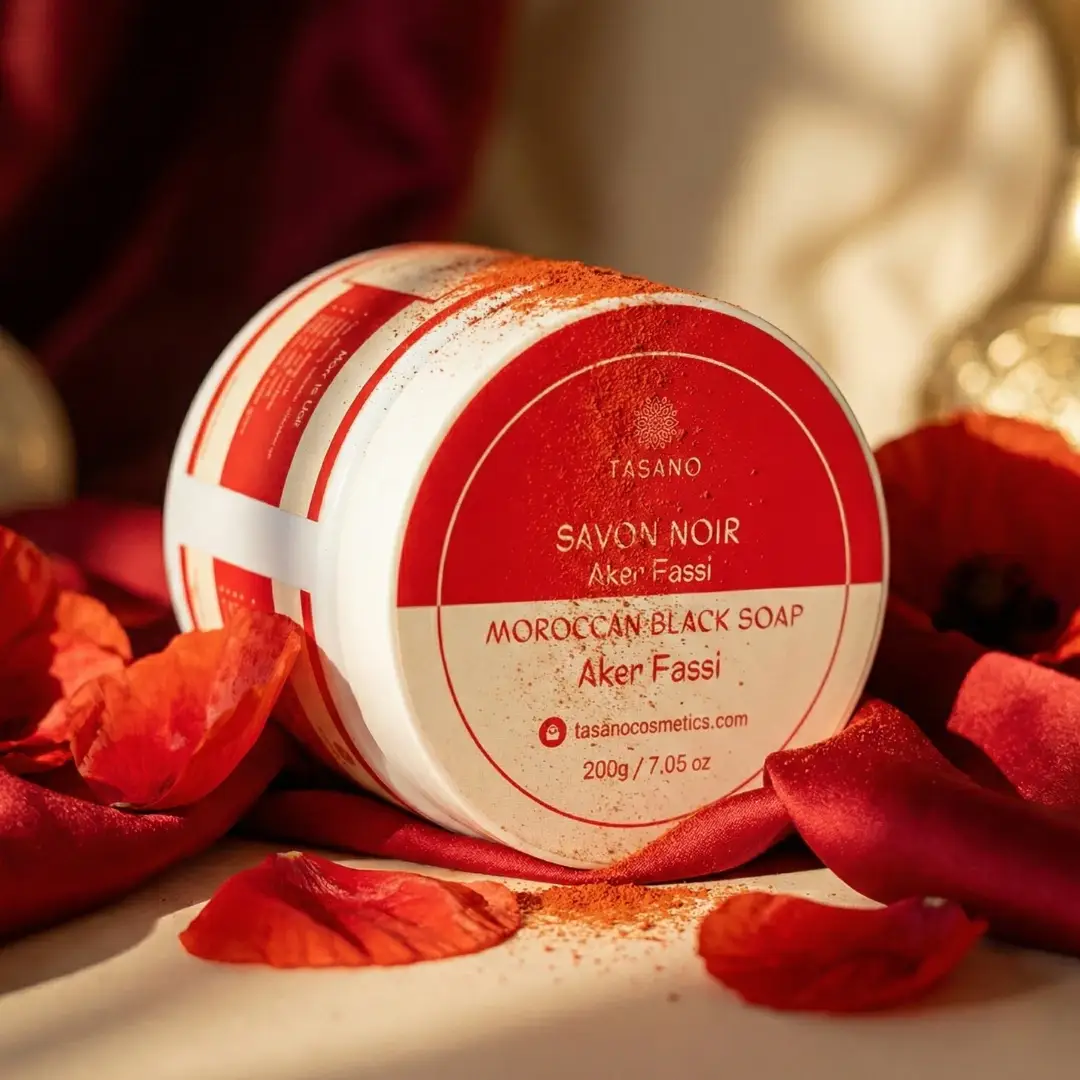 Aker Fassi Moroccan Black Soap - TASANO Aker Fassi Moroccan Black Soap - TASANO