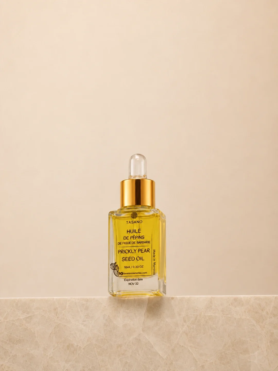 TASANO prickly pear seed oil 10ml anti aging face oil