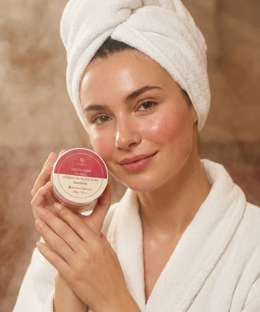 Gardenia Moroccan Black Soap - TASANO