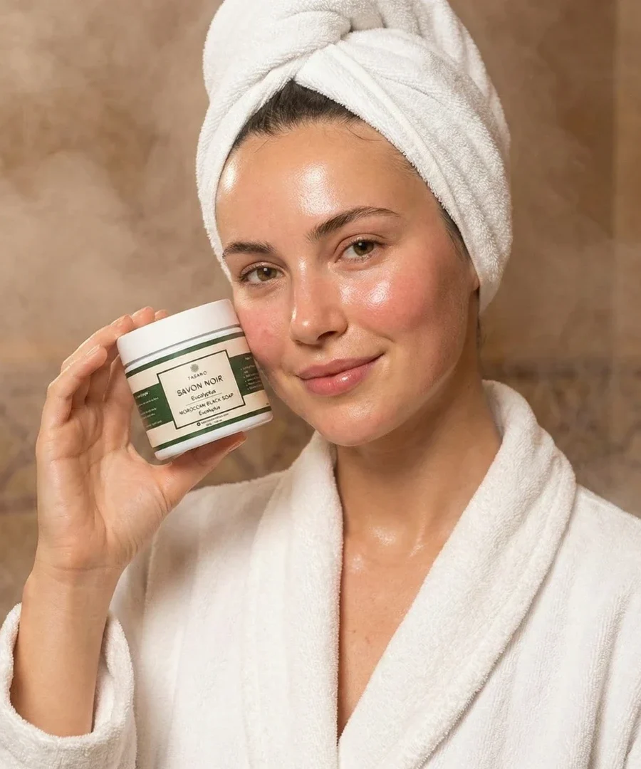 Eucalyptus Moroccan Black Soap - TASANO
