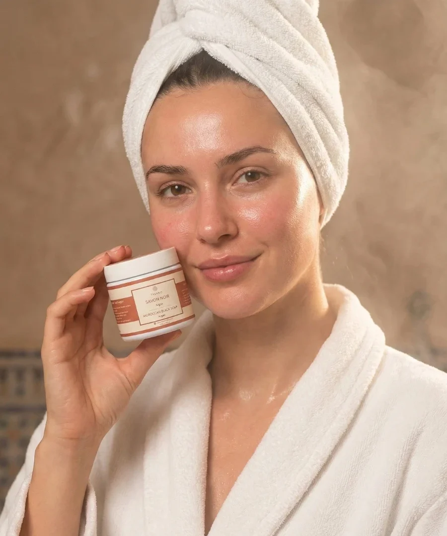 Argan Moroccan Black Soap - TASANO