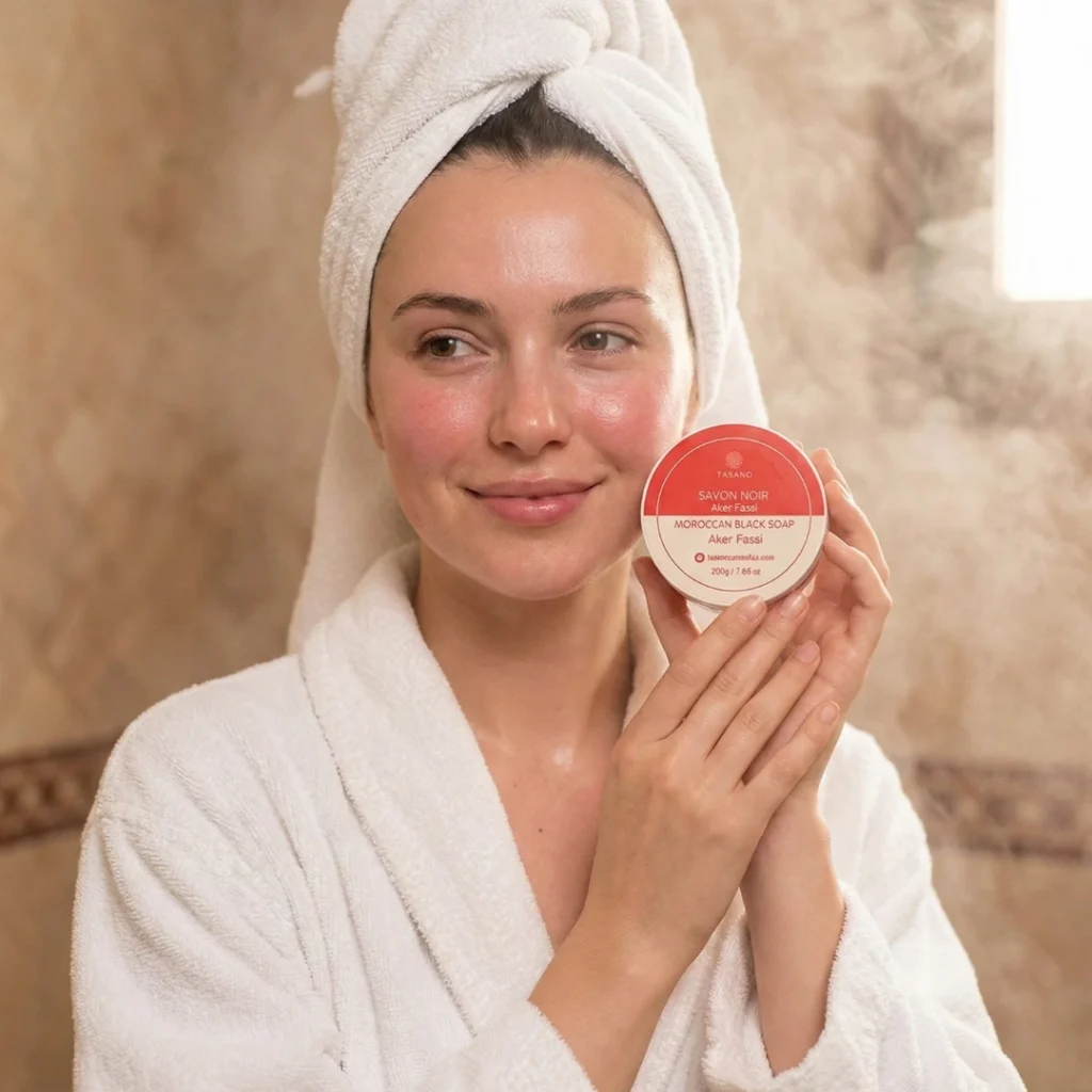 Aker Fassi Moroccan Black Soap - TASANO