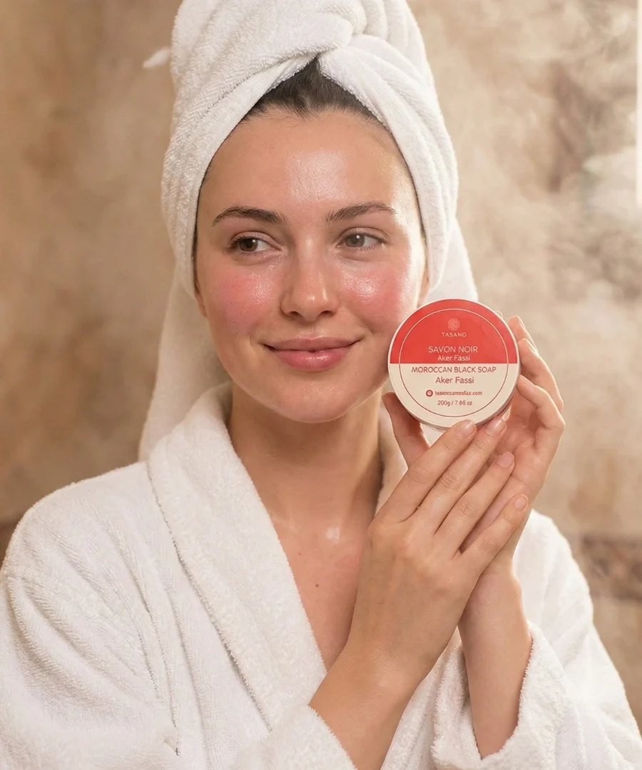 Aker Fassi Moroccan Black Soap - TASANO