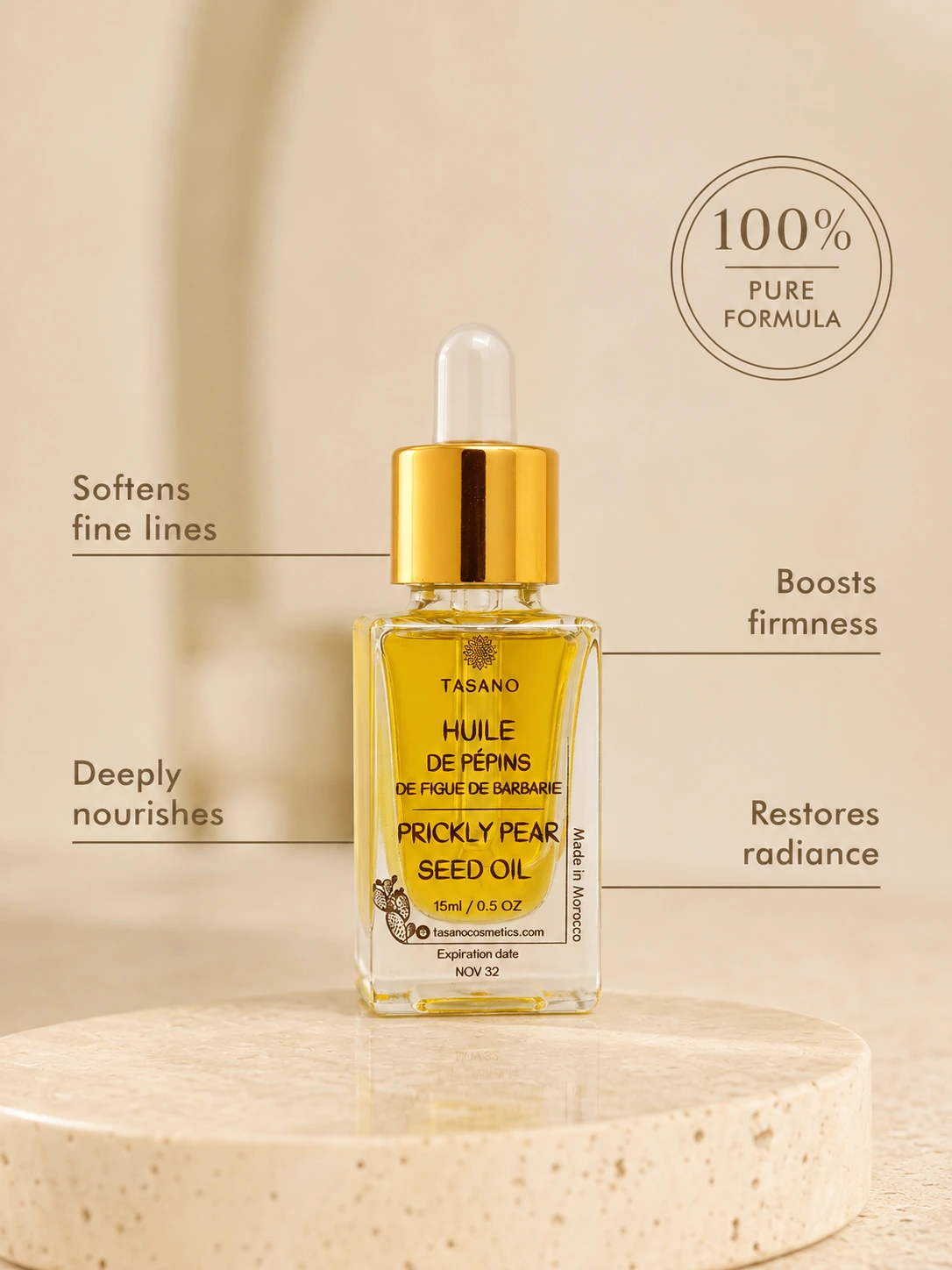 Prickly pear seed oil benefits for anti aging firming and glowing skin