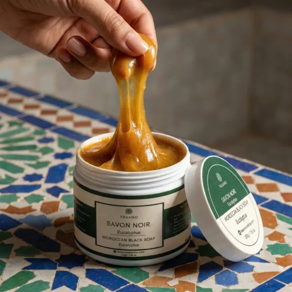 Eucalyptus Moroccan Black Soap - TASANO