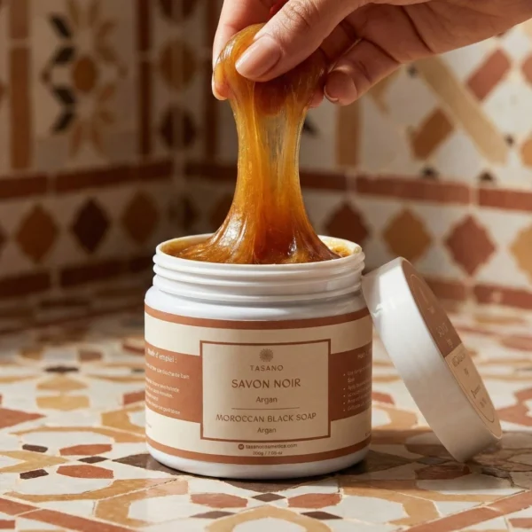 Argan Moroccan Black Soap - TASANO