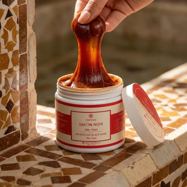 Aker Fassi Moroccan Black Soap - TASANO