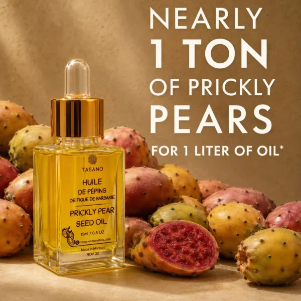 Pure prickly pear seed oil from Morocco luxury anti aging face oil Pure prickly pear seed oil from Morocco luxury anti aging face oil