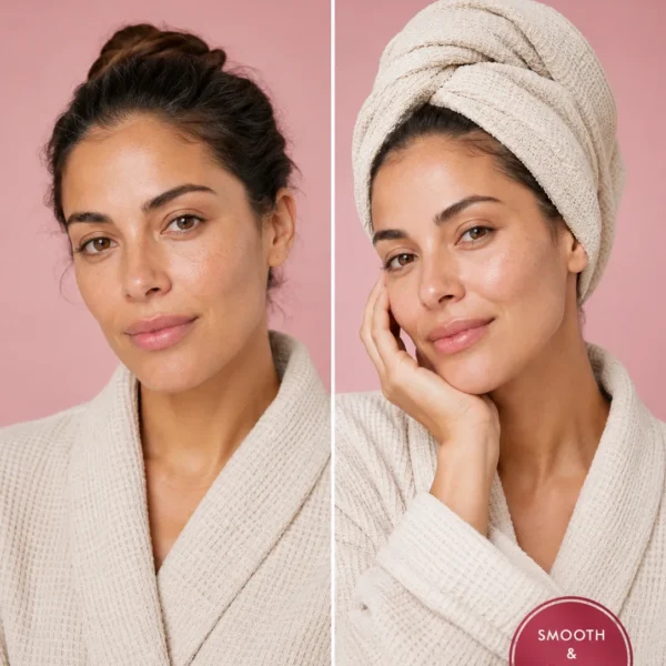 Gardenia Moroccan Soap before and after – smoother refreshed body skin after Moroccan hammam exfoliation Gardenia Moroccan Soap before and after – smoother refreshed body skin after Moroccan hammam exfoliation