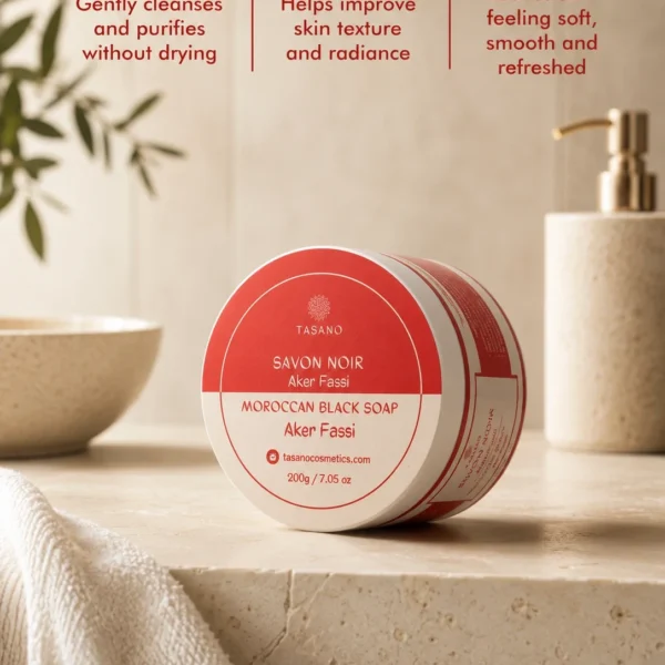Aker Fassi Moroccan Soap benefits – cleanses softens exfoliates and leaves skin looking refreshed Aker Fassi Moroccan Soap benefits – cleanses softens exfoliates and leaves skin looking refreshed