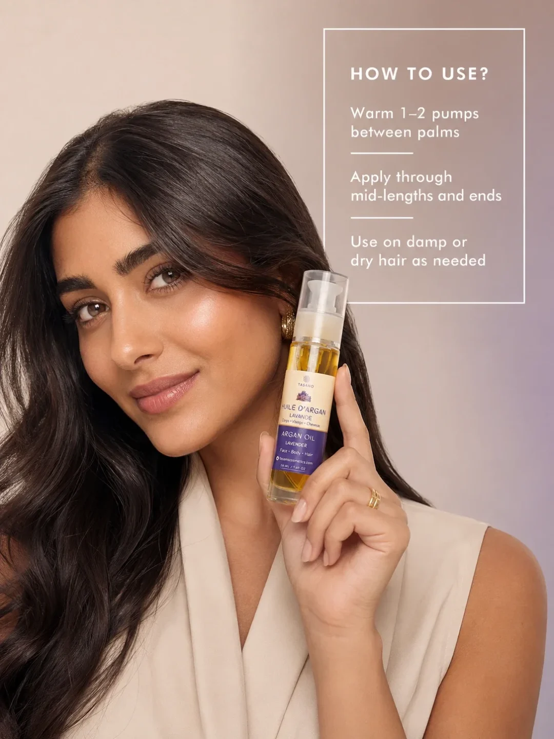 Lavender Argan Oil for Hair & Body