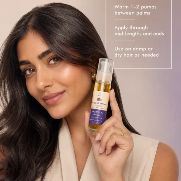 Lavender Argan Oil for Hair & Body