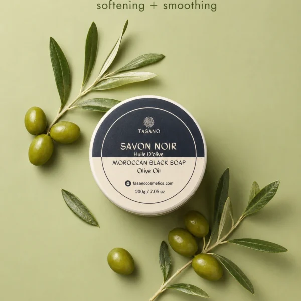 Olive oil Moroccan Black Soap traditional savon noir made in Morocco