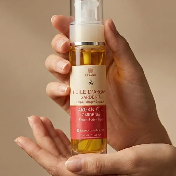 TASANO Gardenia Argan Oil for hair care body care and skincare
