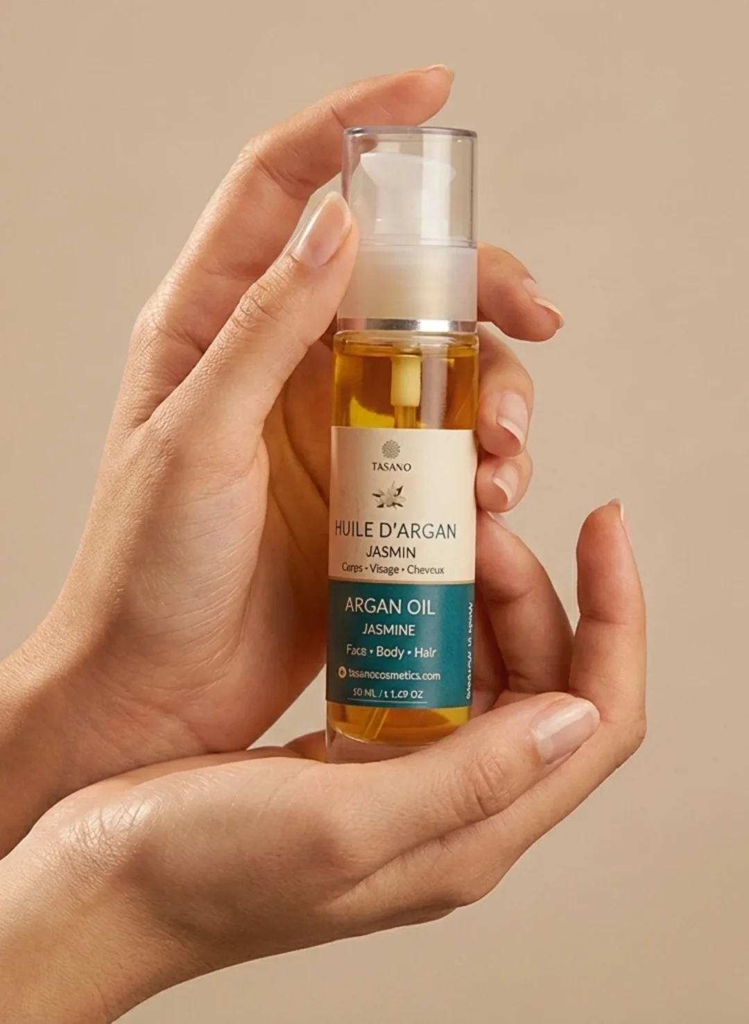 TASANO Jasmine Argan Oil for hair care body care and skincare TASANO Jasmine Argan Oil for hair care body care and skincare