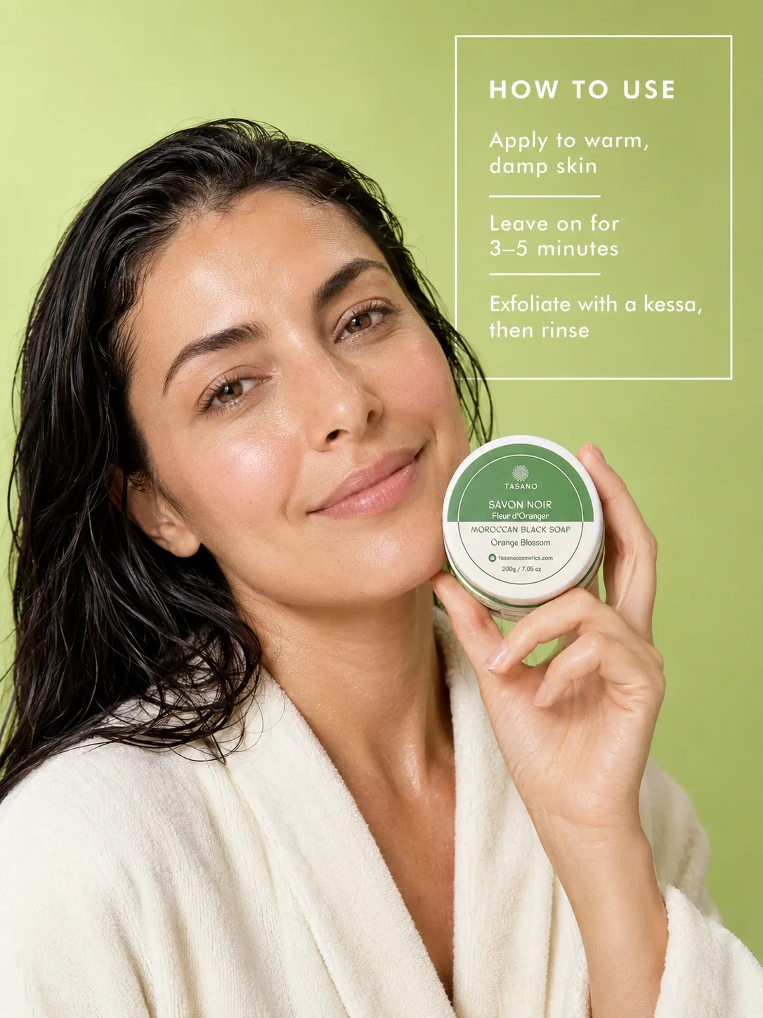 How to use Moroccan Black Soap with Orange Blossom – hammam cleansing and kessa exfoliation