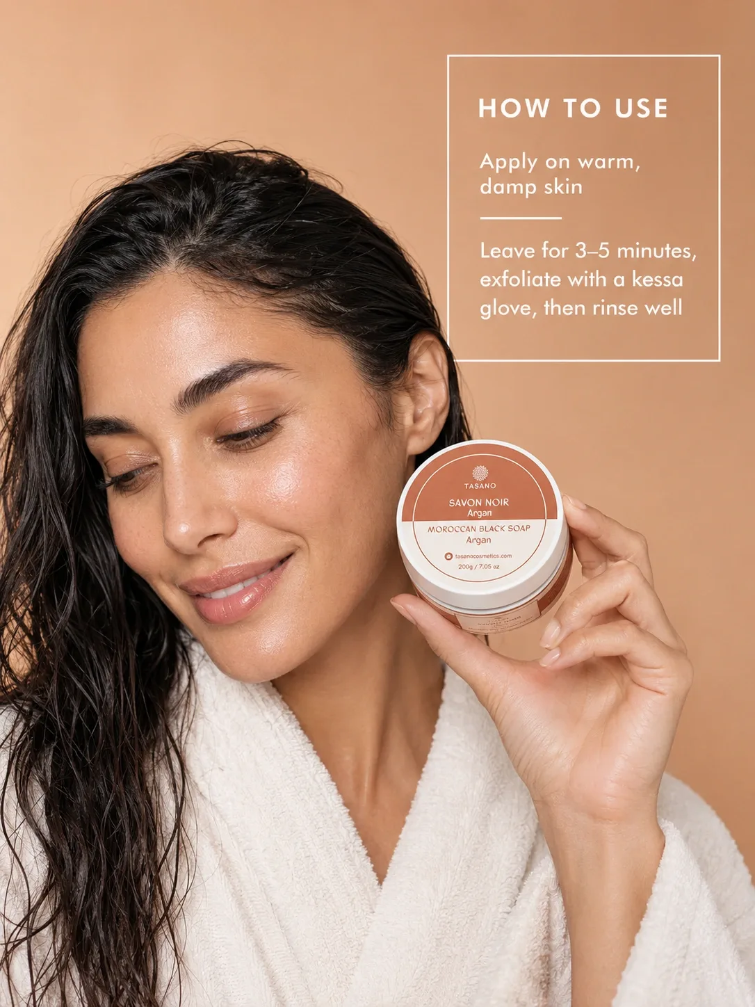 How to use Argan Moroccan Soap – traditional hammam cleansing and kessa exfoliation for smooth skin