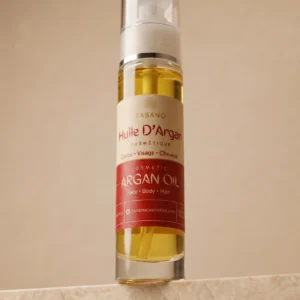 TASANO pure Moroccan argan oil for face, hair, body, nails and beard care