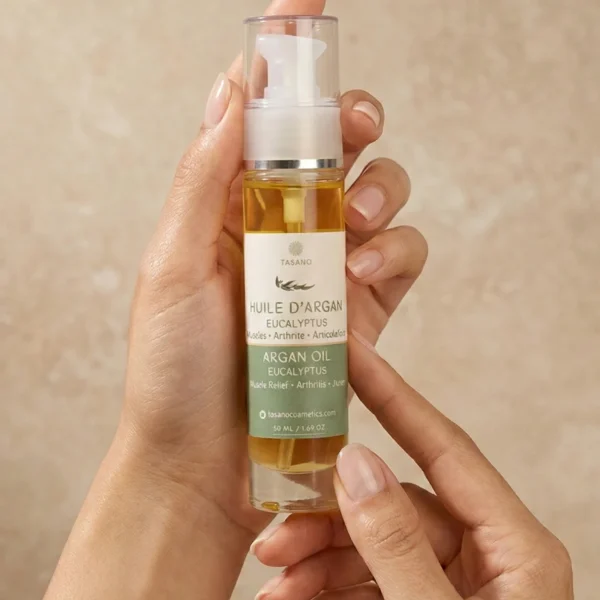 TASANO Eucalyptus Argan Body Oil for muscle massage joint massage post-effort body care and stiff areas TASANO Eucalyptus Argan Body Oil for muscle massage joint massage post-effort body care and stiff areas