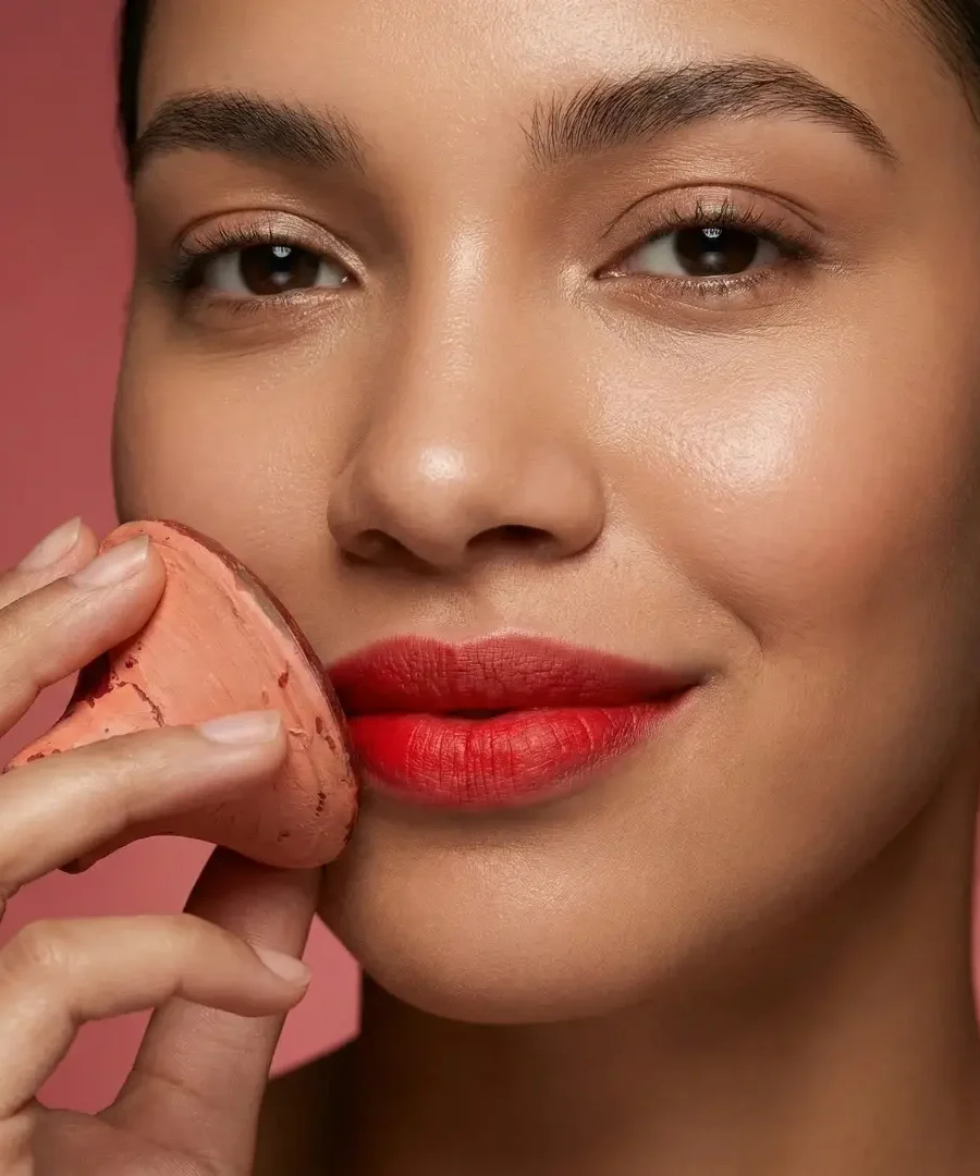 Tasano's Aker Fassi Moroccan Clay Lip Pot