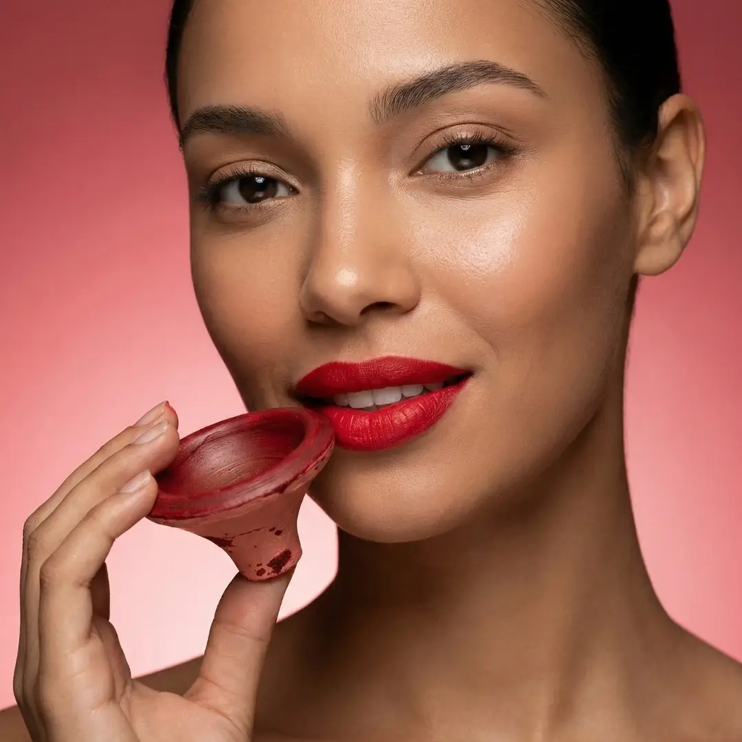 Tasano's Aker Fassi Moroccan Clay Lip Pot